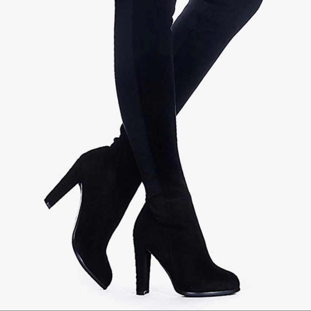 Knee high boots!